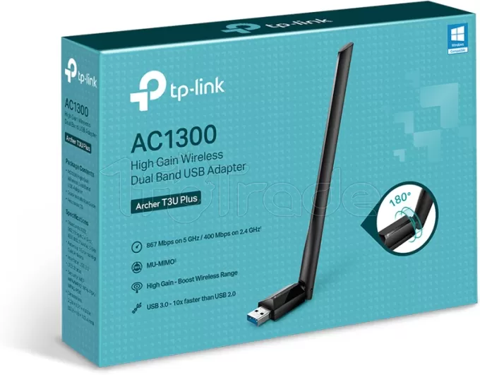 [AC1300] Carte Réseau USB WiFi TP-Link Archer T3U Plus (AC1300)